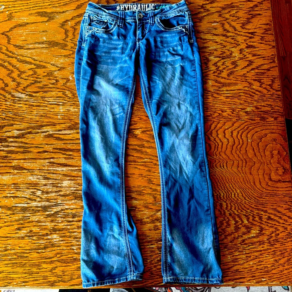Women’s Hydraulic Micro Bootcut Jeans 
Size 9/10